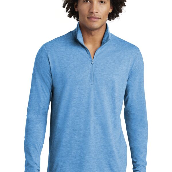 ® PosiCharge ® Tri Blend Wicking 1/4 Zip Pullover Thumbnail