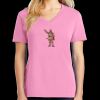 Women's Core Cotton V Neck Tee Thumbnail