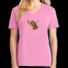 Ladies Core Cotton V Neck Tee Thumbnail