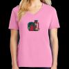 Ladies Core Cotton V Neck Tee Thumbnail