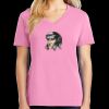 Women's Core Cotton V Neck Tee Thumbnail