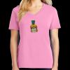 Women's Core Cotton V Neck Tee Thumbnail