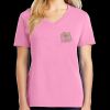 Ladies Core Cotton V Neck Tee Thumbnail