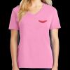 Ladies Core Cotton V Neck Tee Thumbnail