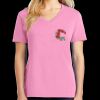 Ladies Core Cotton V Neck Tee Thumbnail