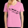 Ladies Core Cotton V Neck Tee Thumbnail