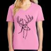 Women's Core Cotton V Neck Tee Thumbnail