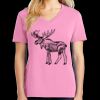 Women's Core Cotton V Neck Tee Thumbnail