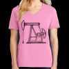 Ladies Core Cotton V Neck Tee Thumbnail