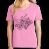 Ladies Core Cotton V Neck Tee Thumbnail