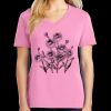 Ladies Core Cotton V Neck Tee Thumbnail