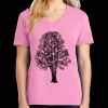 Ladies Core Cotton V Neck Tee Thumbnail