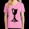 Ladies Core Cotton V Neck Tee Thumbnail