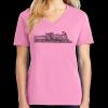 Women's Core Cotton V Neck Tee Thumbnail