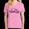 Women's Core Cotton V Neck Tee Thumbnail