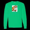 Heavy Cotton 100% Cotton Long Sleeve T Shirt Thumbnail