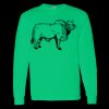 Heavy Cotton 100% Cotton Long Sleeve T Shirt Thumbnail