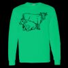 Heavy Cotton 100% Cotton Long Sleeve T Shirt Thumbnail