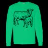 Heavy Cotton 100% Cotton Long Sleeve T Shirt Thumbnail