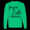 Heavy Cotton 100% Cotton Long Sleeve T Shirt Thumbnail