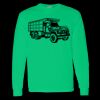 Heavy Cotton 100% Cotton Long Sleeve T Shirt Thumbnail