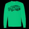 Heavy Cotton 100% Cotton Long Sleeve T Shirt Thumbnail