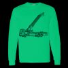 Heavy Cotton 100% Cotton Long Sleeve T Shirt Thumbnail